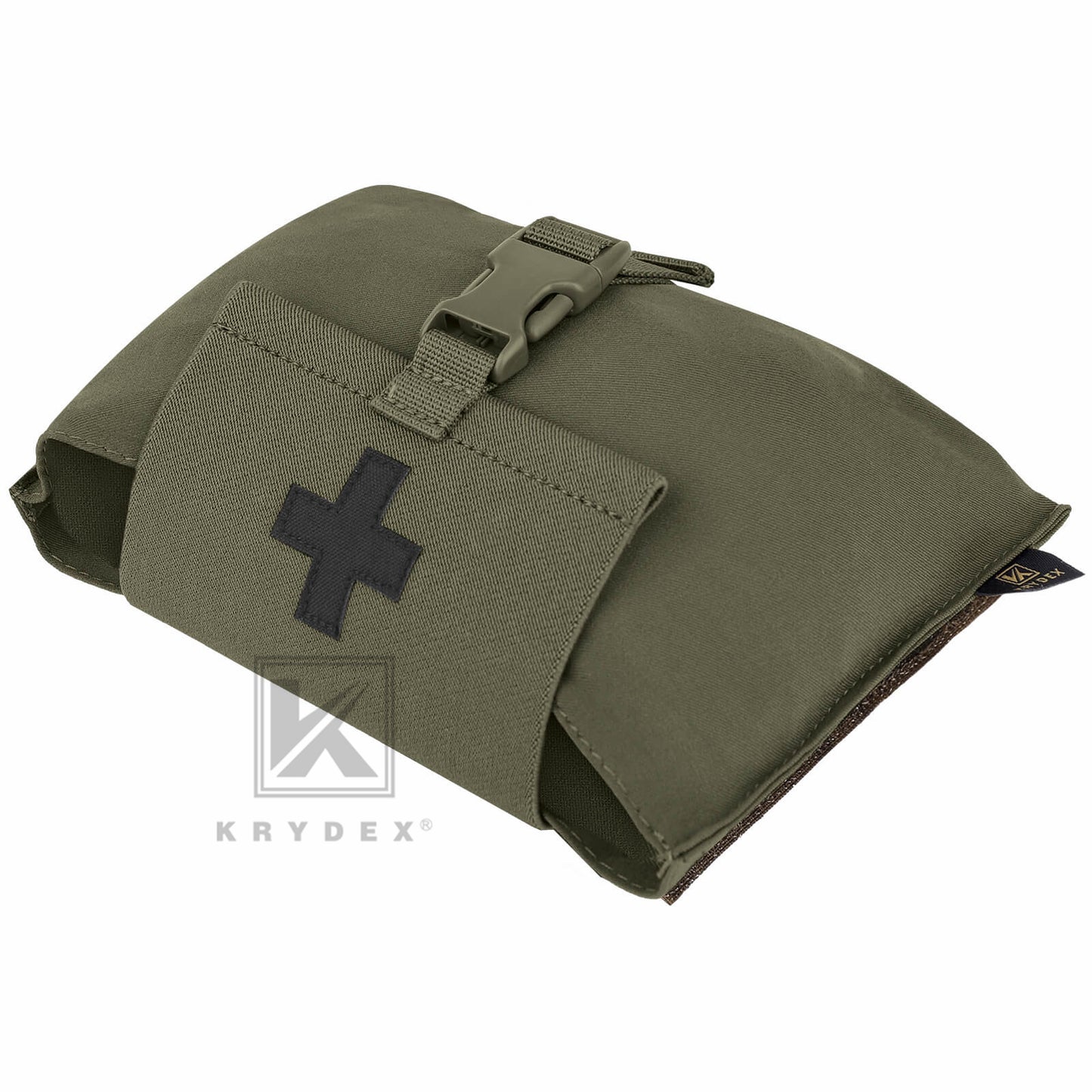 KRYDEX Tactical Stretch Blow Out Medical Pouch Rip Away EMT Pouch MOLLE & Belt IFAK Pouch