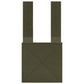 Krydex 4-Pack 4x4 Inch Dual-Sided Molle Patch Panel Hook & Loop Adapter Board for Patches Pouches & Accessories Reversible Hook/Loop Surface for Vests Backpacks & Tactical Gear Heavy-Duty Nylon