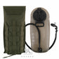 Krydex Tactical MOLLE Hydration Pack 100 oz Carrier 3L Water Bladder Pouch Modular Pack Bag