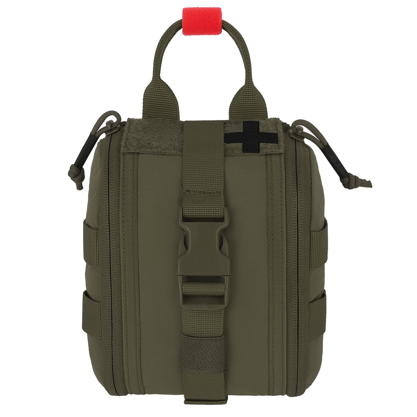Krydex Tactical Tear Off Medical Pouch IFAK EMT Trauma Kit Pouch Rip Away First Aid Organizer MOLLE / Belt Compatible