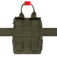 Krydex Tactical Tear Off Medical Pouch IFAK EMT Trauma Kit Pouch Rip Away First Aid Organizer MOLLE / Belt Compatible