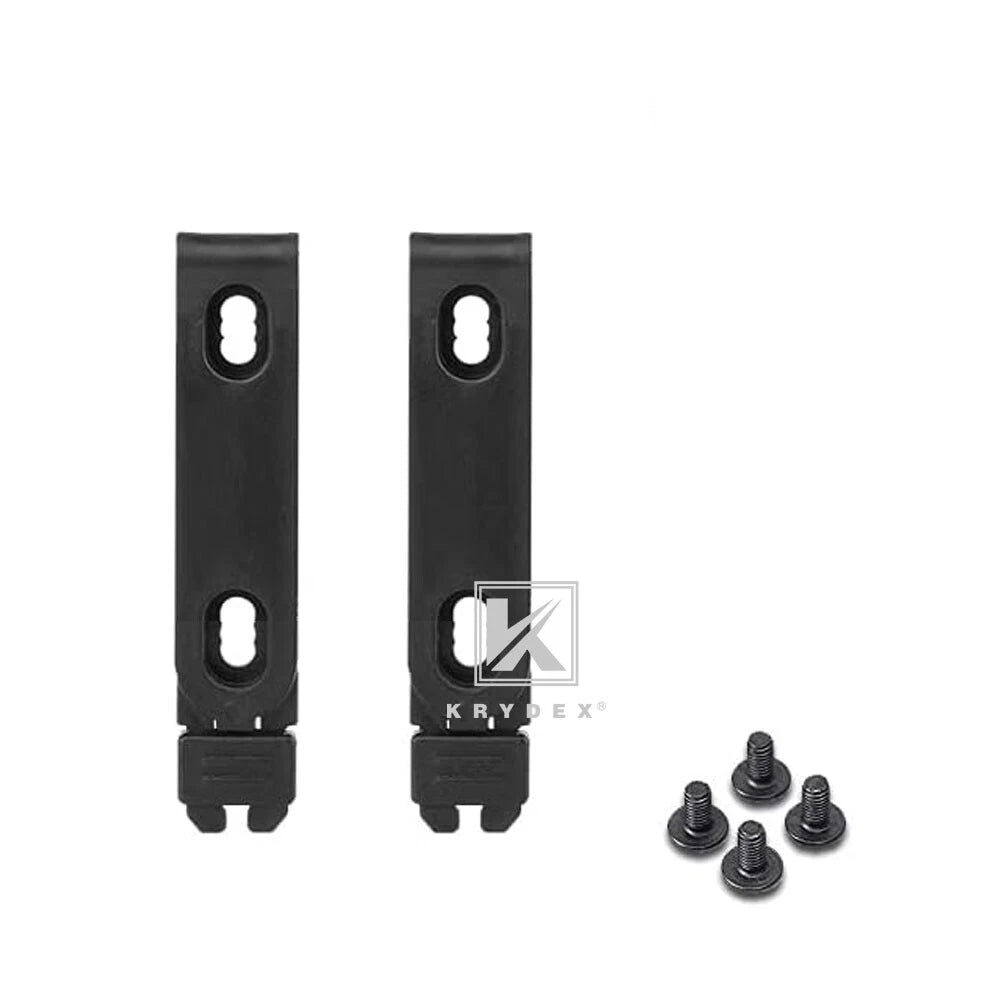KRYDEX Soft Shell 9mm Pistol Mag Pouch Magazine Carrier Holder with Belt Clip Short