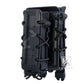 KRYDEX Tactical 9mm Pistol & 5.56 7.62 Mag Magazine Pouch MOLLE Clip Hard Shell