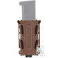 KRYDEX Soft Shell 9mm Pistol Mag Pouch Magazine Carrier Holder with Belt Clip Short