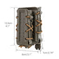 KRYDEX Tactical 9mm Pistol & 5.56 7.62 Mag Magazine Pouch MOLLE Clip Hard Shell