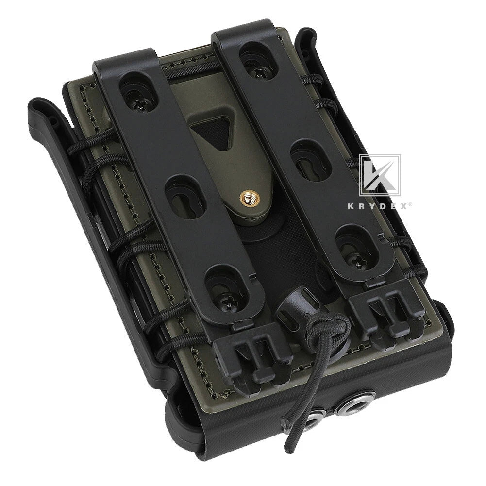KRYDEX Soft Shell 5.56mm 7.62mm Mag Pouch Magazine Carrier with Clip