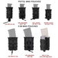 KRYDEX Soft Shell 9mm Pistol Magazine Pouch Mag Carrier with Clip Tall