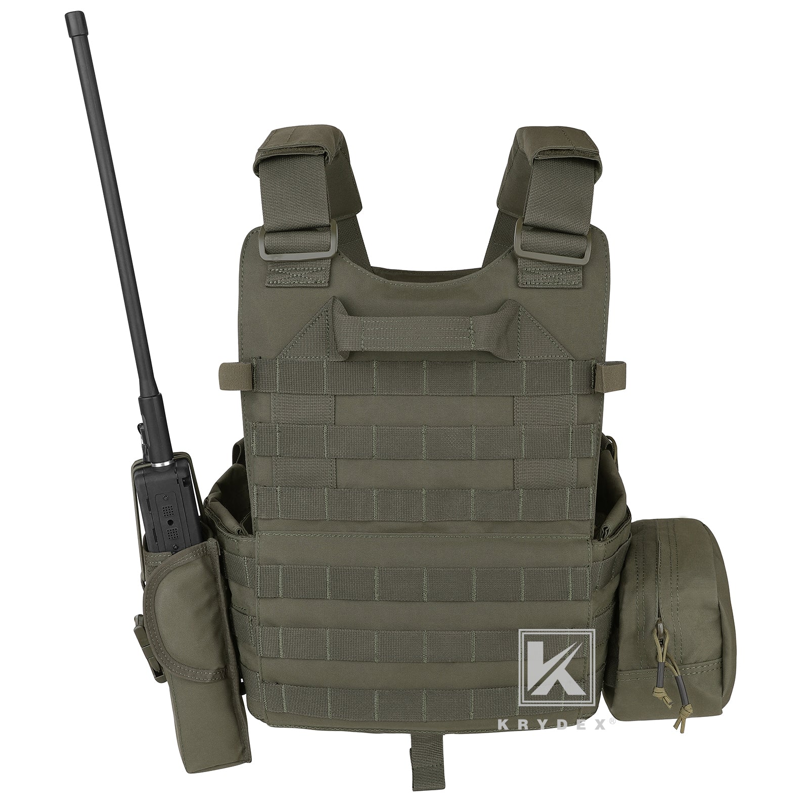 KRYDEX LBT-6094A Plate Carrier Combat Vest With Triple 