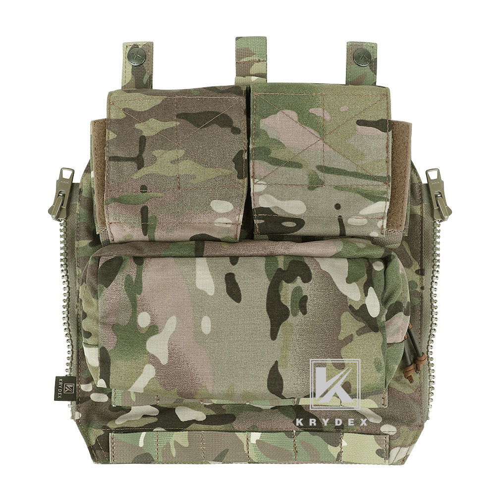 KRYDEX Quick Zip-ON Panel Hydration Pack Platebag Tactical
