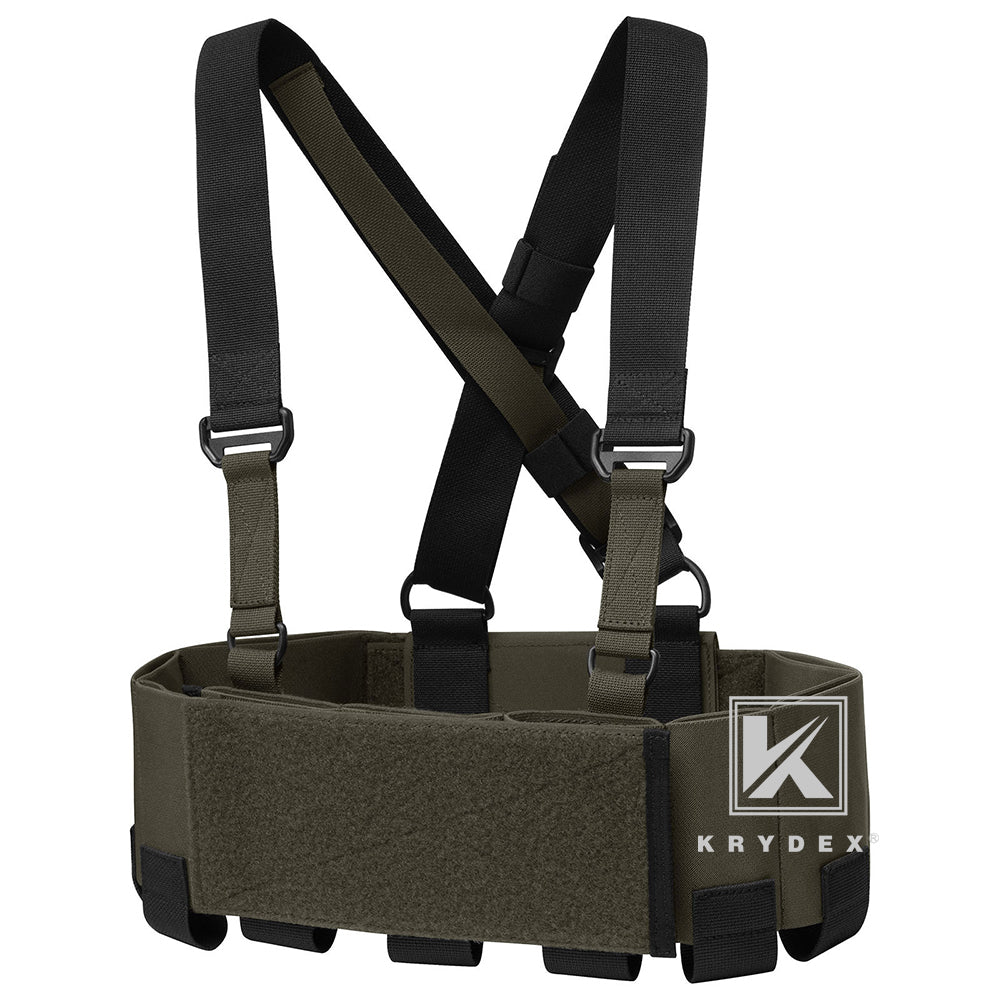 KRYDEX Tactical 5.56 Ready Rig Low Vis Chest Rig Elastic Cummerbund – Krydex