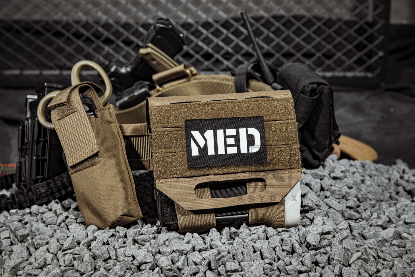 Krydex Tactical IFAK Medical Pouch Duty Belt MOLLE First AID Trauma Kit Pouches Outdoor Survival Medic Bag