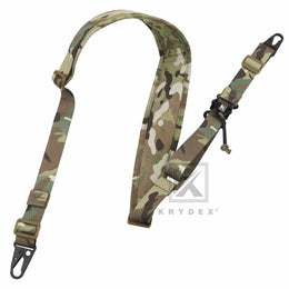 KRYDEX Tactical Sling Modular Slingster Pull Tab 2-Point Sling Adjustable Black KRYDEX Tactical Sling Modular Slingster Pull Tab 2-Point Sling Adjustable Black