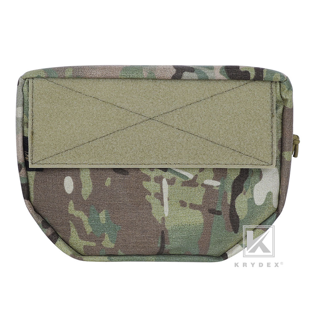 thumbnail image 2 of KRYDEX Tactical Mini Dangler Drop Pouch – Fanny Pack Style For Chest Rig – 500D Nylon, YKK Zip 2 of 5
