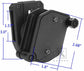 KRYDEX IPSC USPSA IDPA 3-Gun Shooting Belt & 4 pcs Speed Pistol Mag Pouches