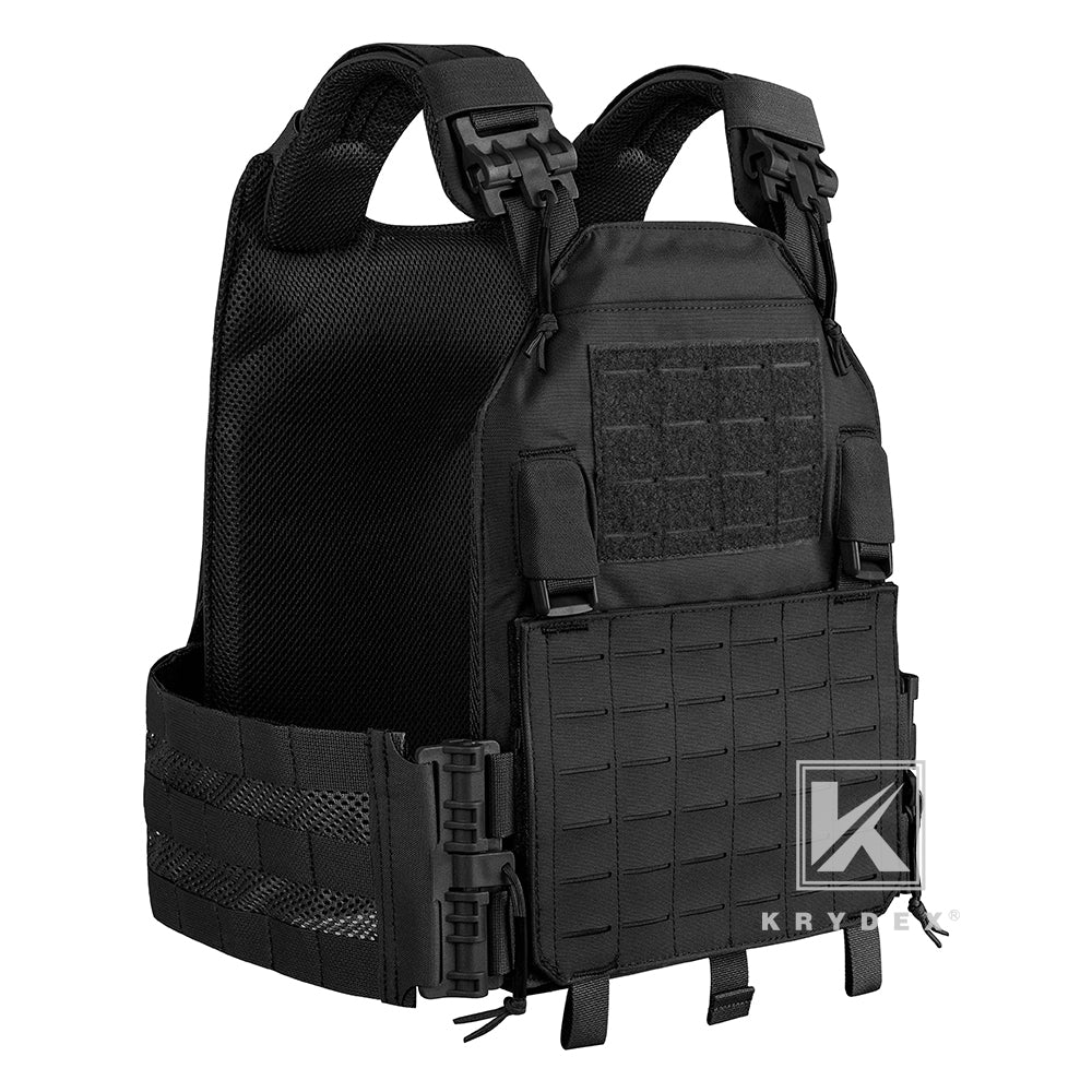 KRYDEX Quick Release Molle Plate Carrier Body Armor Airsoft Tactical Combat Vest With Plates