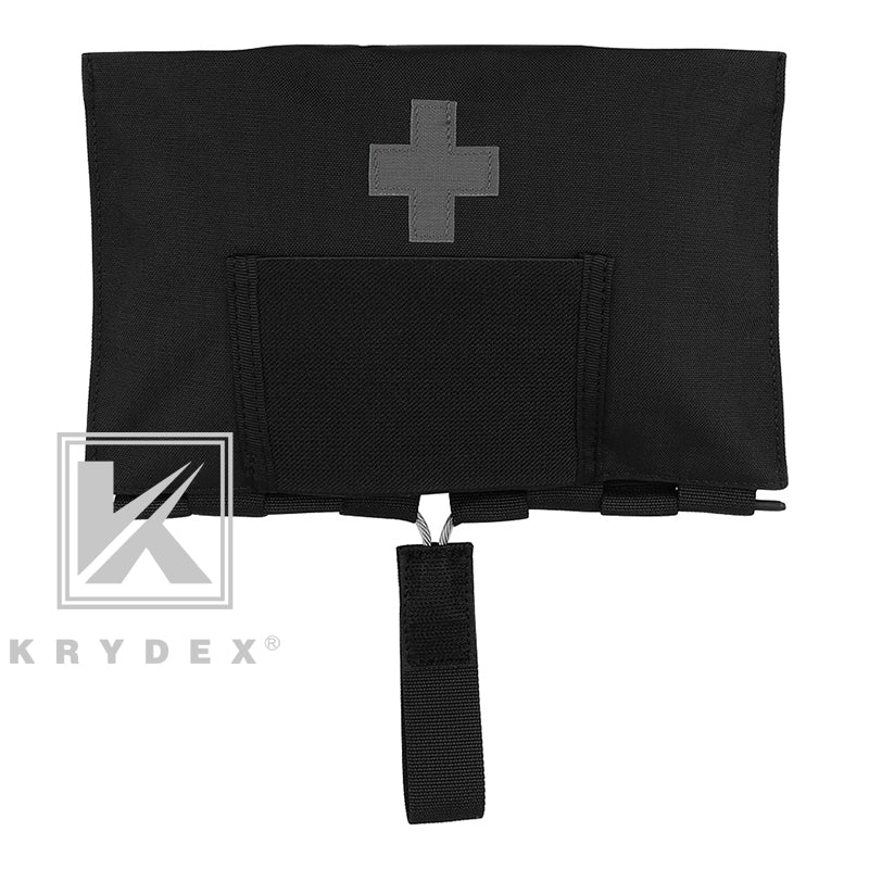 KRYDEX LBT-9022B-T Blow Out MOLLE Medical Pouch Emergency Survival