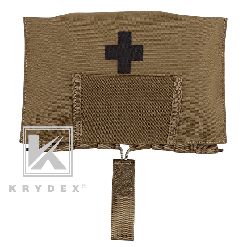 KRYDEX Tactical MED1 Medical Pouch Emergency Survival Kit Bag IFAK – Krydex