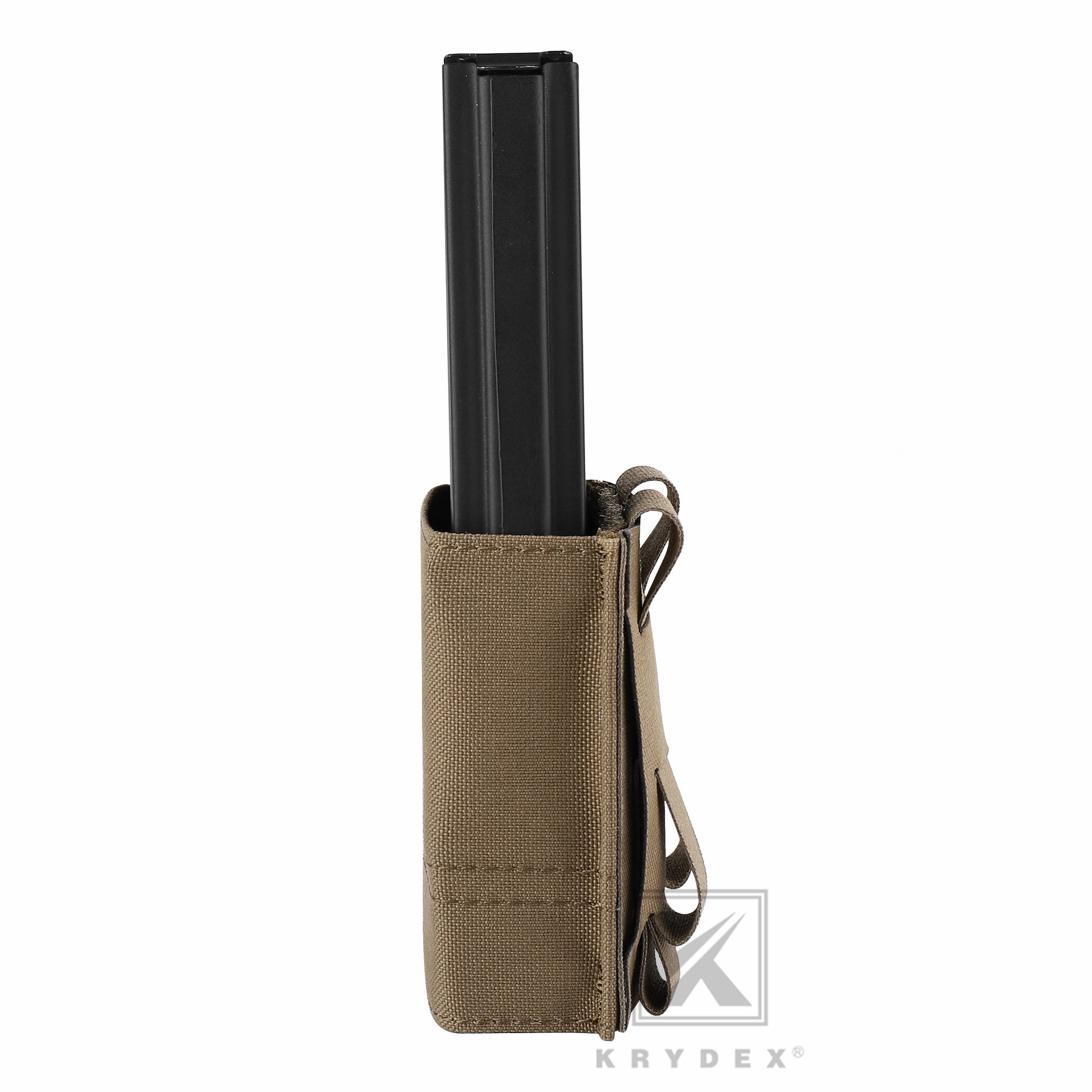 M4 Mag Pouch VISMIX Double AR Mag Pouch - MOLLE-Compatible 5.56mm Rifle Magazine Holder With Quick-Release Kydex Krydex Magazine Pouch
