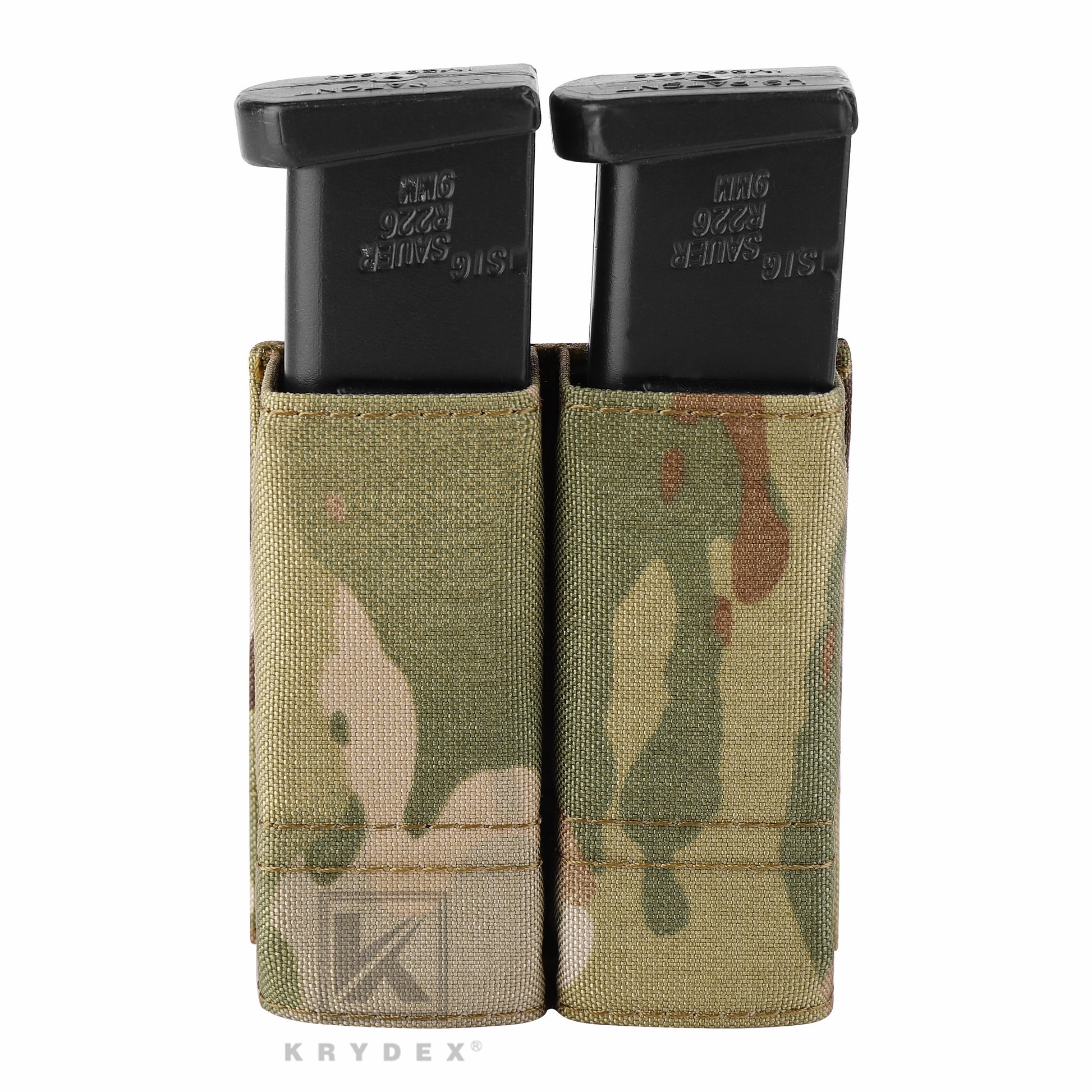 KRYDEX Tactical 9mm Pistol Mag Pouch MOLLE/Belt Clip Magazine Carrier – Krydex KRYDEX Tactical 9mm Pistol Mag Pouch MOLLE/Belt Clip Magazine Carrier – Krydex