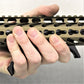 Tactical Tenachi Hybrid Angled AR Grip Foregrip Hand Stop Forward Grip for M-LOK
