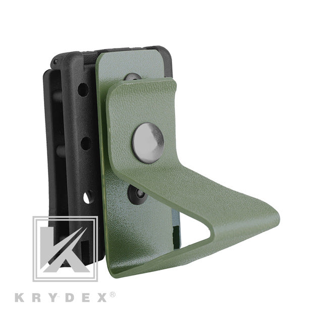 KRYDEX-funda Modular de protección para auriculares, soporte para  auriculares, diadema táctica, orejera, MOLLE, BK - AliExpress