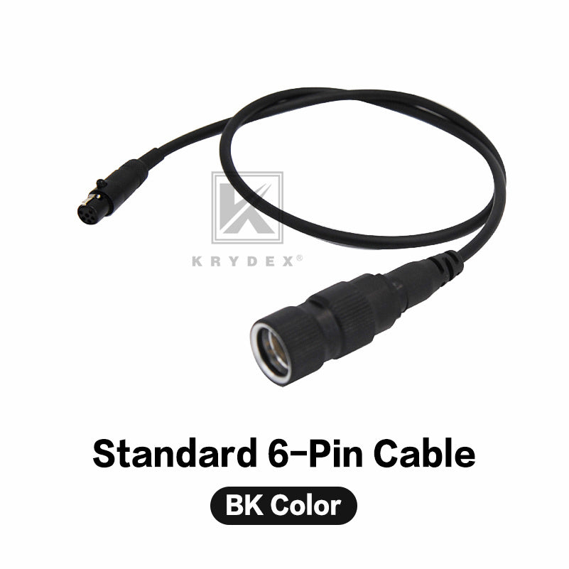 KRYDEX FCS Tactical Headset Comtac III RAC Radio Connector