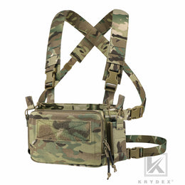Chest Rig With Backpack KRYDEX Tactical D3CR Chest Rig with D3 Flatpack Tactical Backpack – Krydex