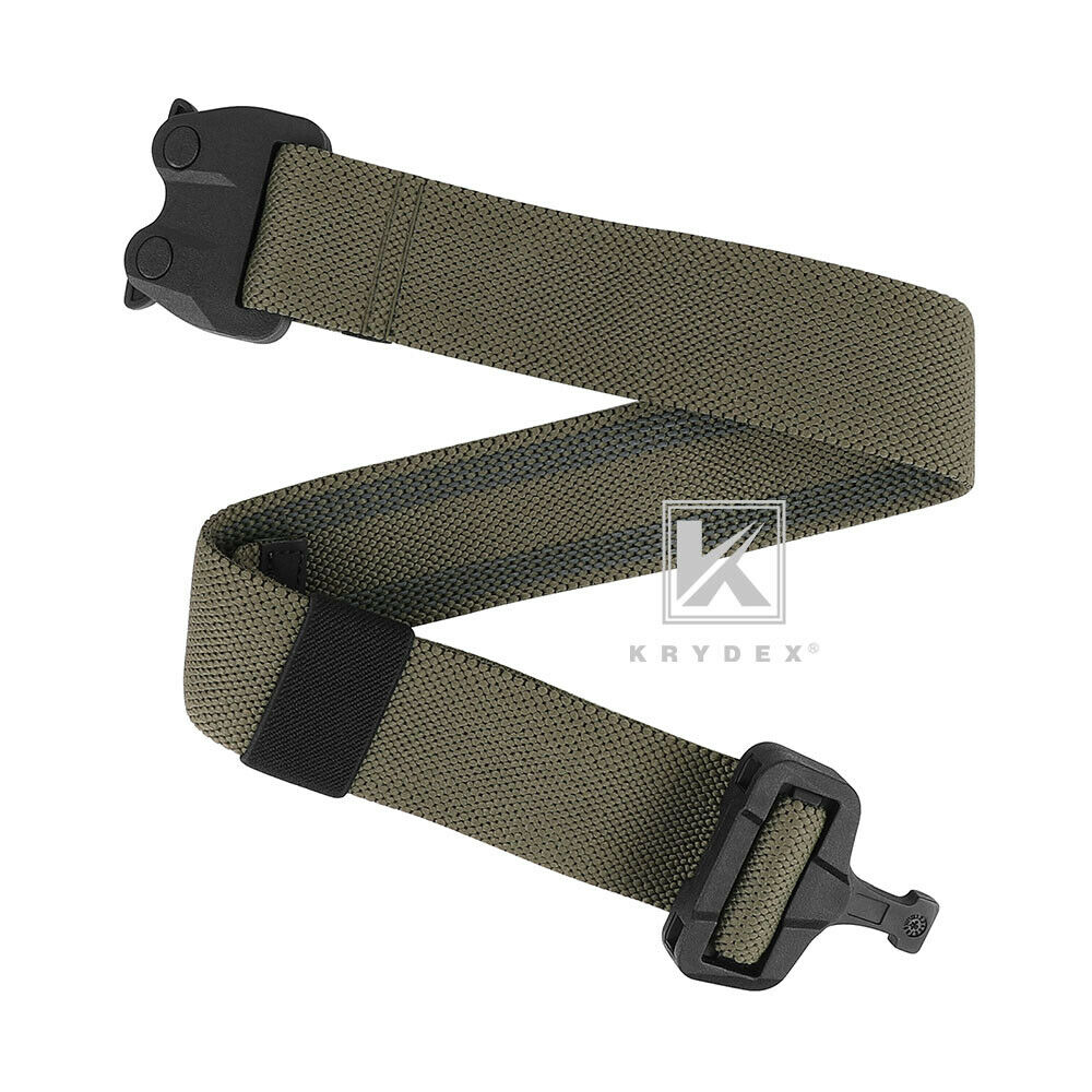 KRYDEX Tactical Thigh Strap 1.5" Elastic Leg Strap Band for Leg Hanger Drop Holster