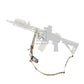 KRYDEX Modular Slingster Sling Tactical Wide Padded Pull Tab 2 Point Quick Adjustable Rifle Gun Sling