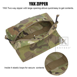 KRYDEX Mini Dangler Drop Pouch Trasporto Addominale Per Chest