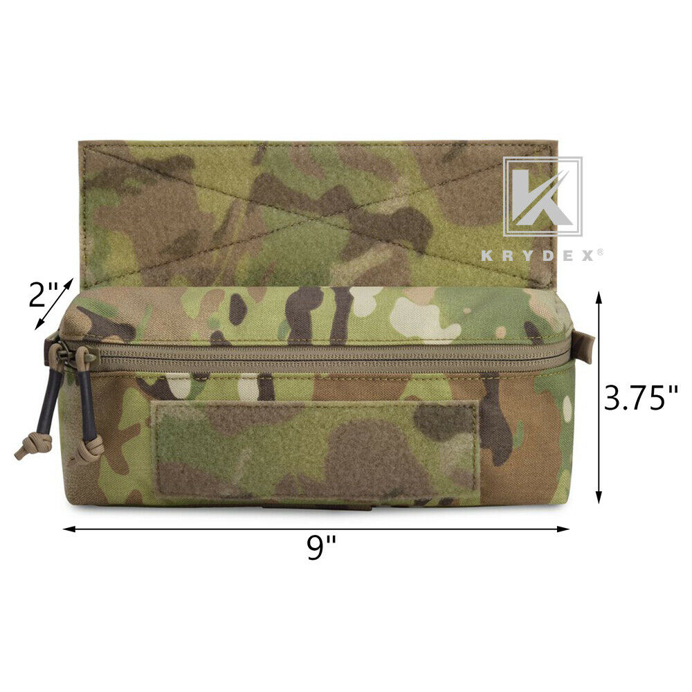 KRYDEX Tactical Mini Dangler Drop Dump Pouch Abdominal Carrying
