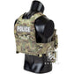 KRYDEX Low Vis Slick Plate Carrier Tactical Vest Body Armor w/MK Micro Fight Chest Rig Set