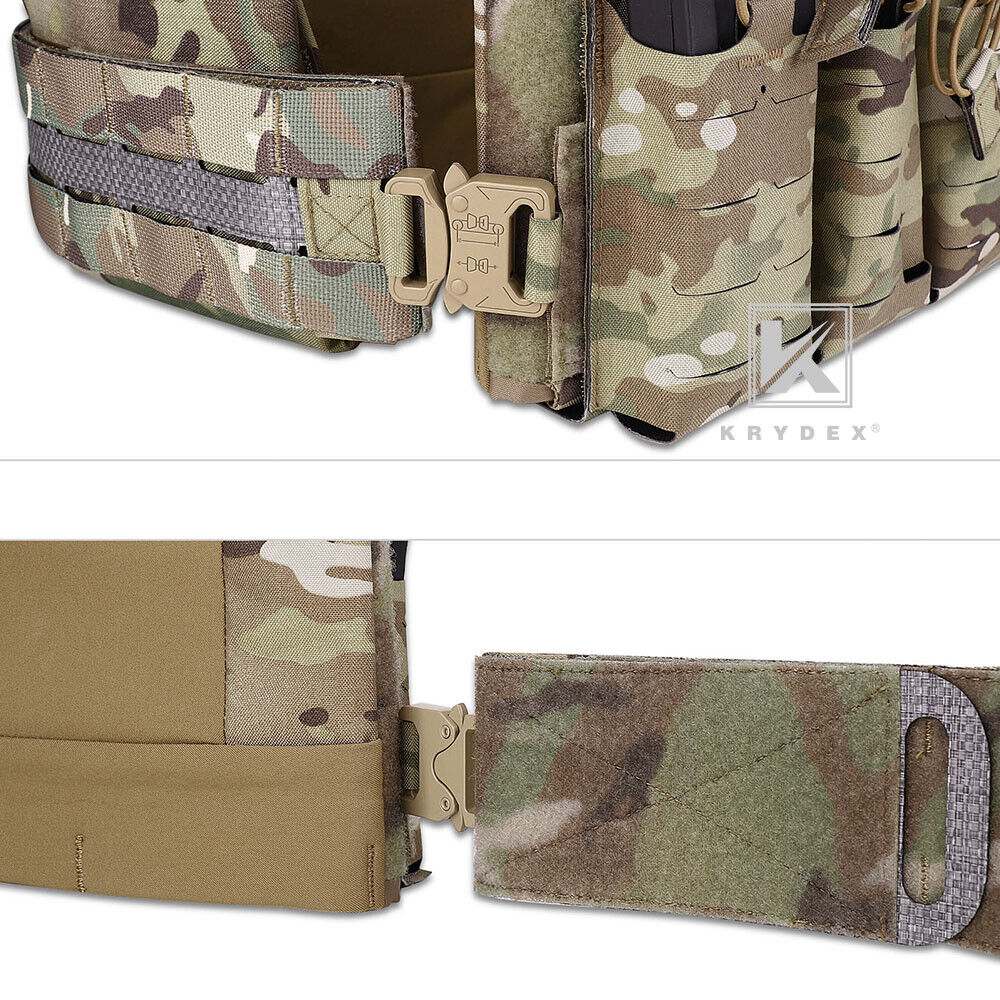  OneTigris MOLLE Quick Release Adapters for Plate Carrier,  Cummerbund Quick Disconnect Buckles Tactical Vest Accessories : Sports &  Outdoors