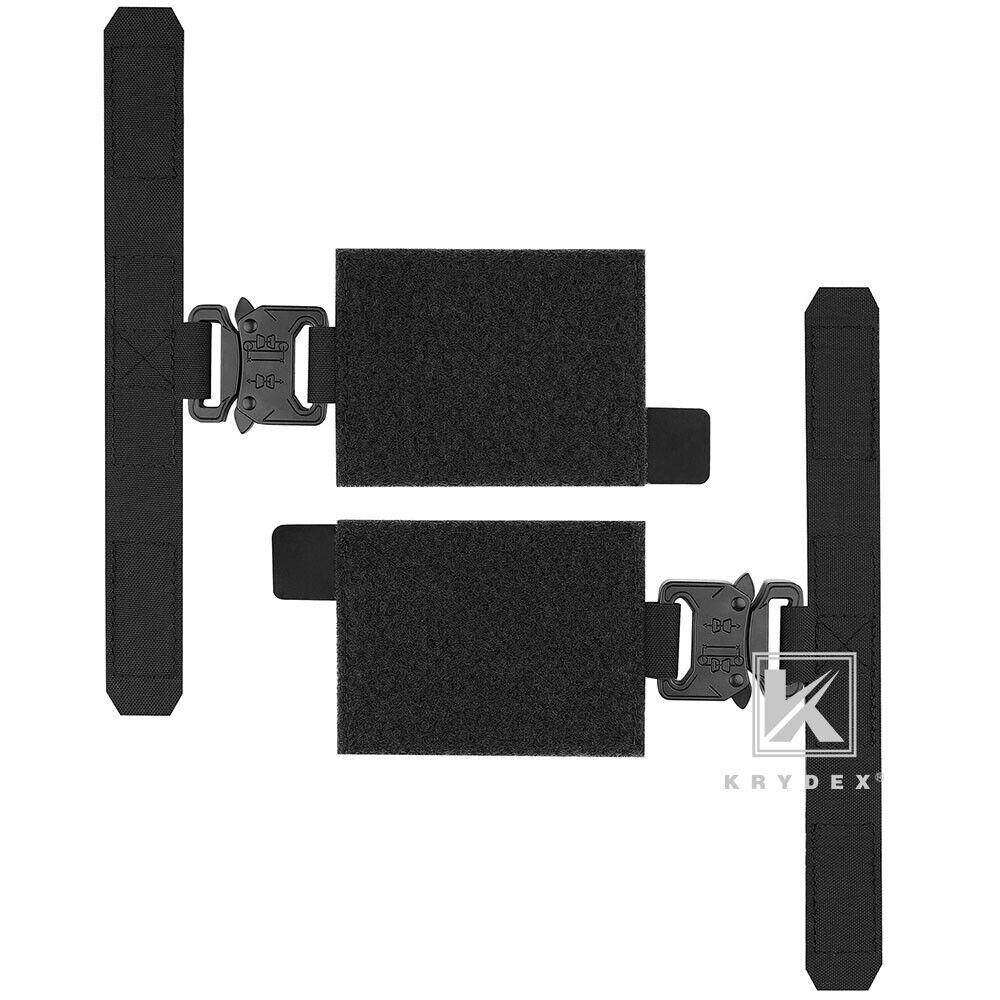 KRYDEX Tactical Cummerbund Adapters Quick Release Metal Buckle For AVS FCPC