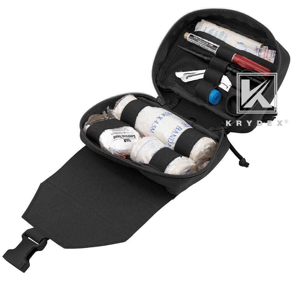 KRYDEX Rip Away IFAK Pouch Medic EMT First Aid Trauma Kit Bag BELT / MOLLE